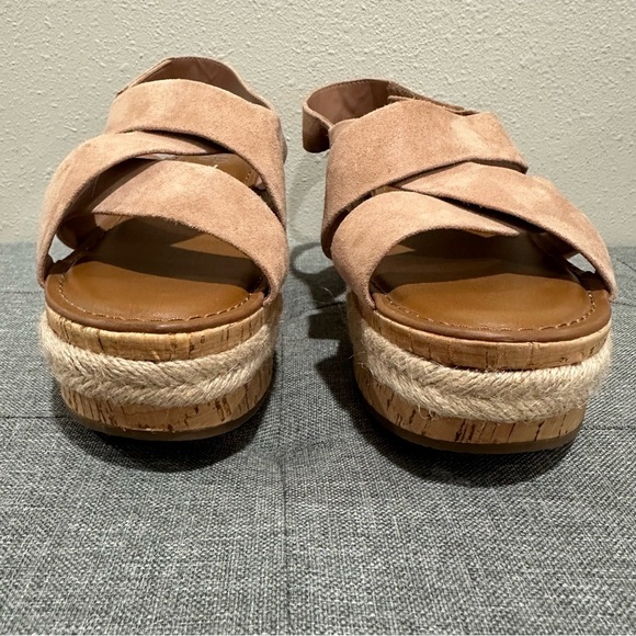 Franco Sarto Nessa Espadrille Wedge Sandals - Picture 6 of 11